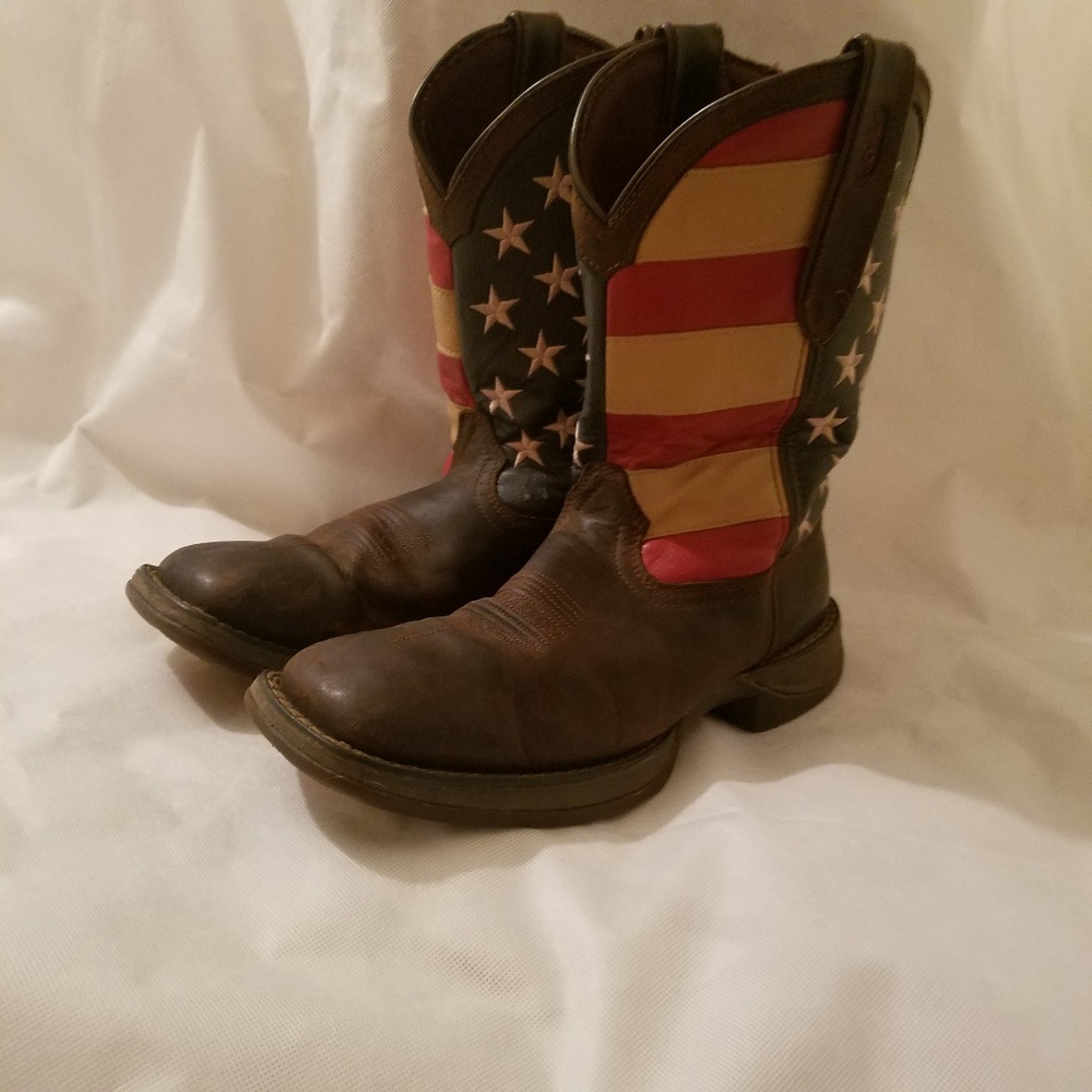 Durango American Flag Dark size 9D western